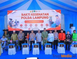 Sambut Hari Bhayangkara Ke-80, Polda Lampung Gelar Bakti Kesehatan untuk 7.600 Warga dan Luncurkan Layanan Modern
