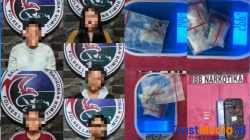 Perangi Narkoba, Satresnarkoba Polres Lampung Timur Tangkap 5 Pelaku dalam Satu Malam