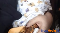 Geger Warga peluasan sukadana  Lampung timur temukan bayi 