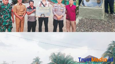 PT SJAK bersama Warga Resmikan Jalan Cor Yang di Bangun Oleh Biaya CSR PT SJAK bersama Warga Resmikan Jalan Cor Yang di Bangun Oleh Biaya CSR