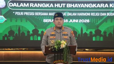 Polresta Serang Kota Gelar Lomba Marhaban dalam rangkaian Hari Jadi Bhayangakara ke 80