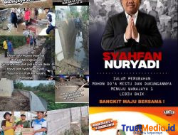 Syahfan Nuryadi : 20 Bukti Kerja Nyata Ketua RW 11 Maju Pilkades Wanajaya