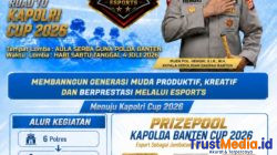Polda Banten Akan Gelar Turnamen Esports Kapolda Cup 2026, Jaring Atlet Berprestasi Menuju Kapolri Cup