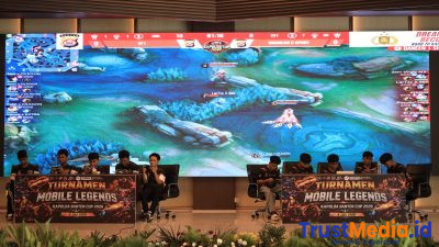 Semarak Hari Bhayangkara ke-80, Polda Banten Gelar Turnamen Mobile Legends Kapolda Banten Cup 2026 Menuju Kapolri Cup Semarak Hari Bhayangkara ke-80, Polda Banten Gelar Turnamen Mobile Legends Kapolda Banten Cup 2026 Menuju Kapolri Cup