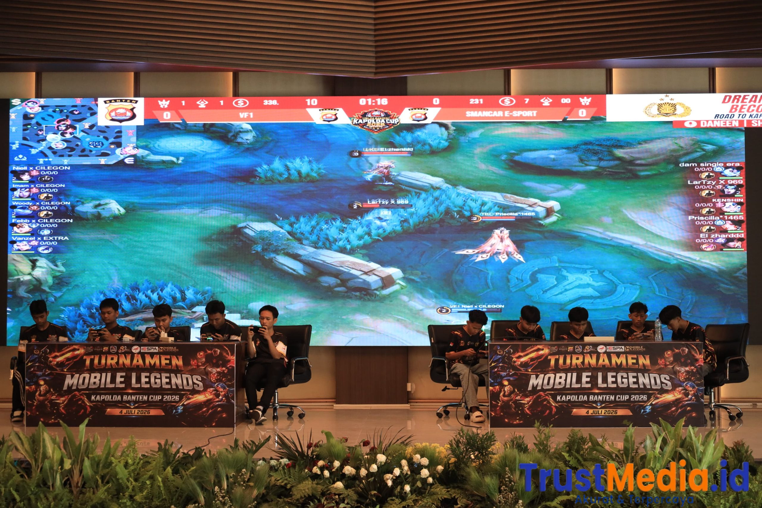 Semarak Hari Bhayangkara ke-80, Polda Banten Gelar Turnamen Mobile Legends Kapolda Banten Cup 2026 Menuju Kapolri Cup
