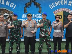 Soliditas TNI–Polri Tetap Terjaga, Kapolresta Serang Kota Kunjungi Denpom III/4 Serang