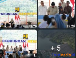 Diresmikan Presiden Prabowo, Bendungan Meninting Garapan Hutama Karya Jadi Pusat Peresmian Lima Bendungan Nasional