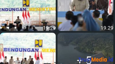 Diresmikan Presiden Prabowo, Bendungan Meninting Garapan Hutama Karya Jadi Pusat Peresmian Lima Bendungan Nasional